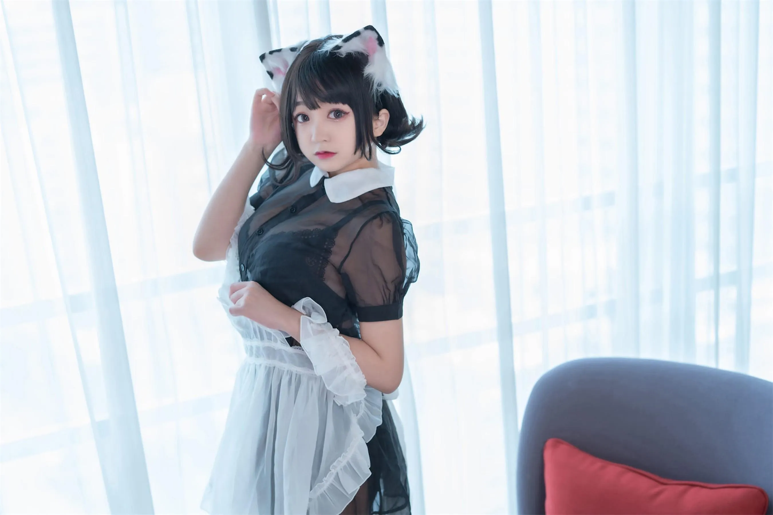 恩田直幸 – NO.38 奶牛猫女仆 [46P]插图9